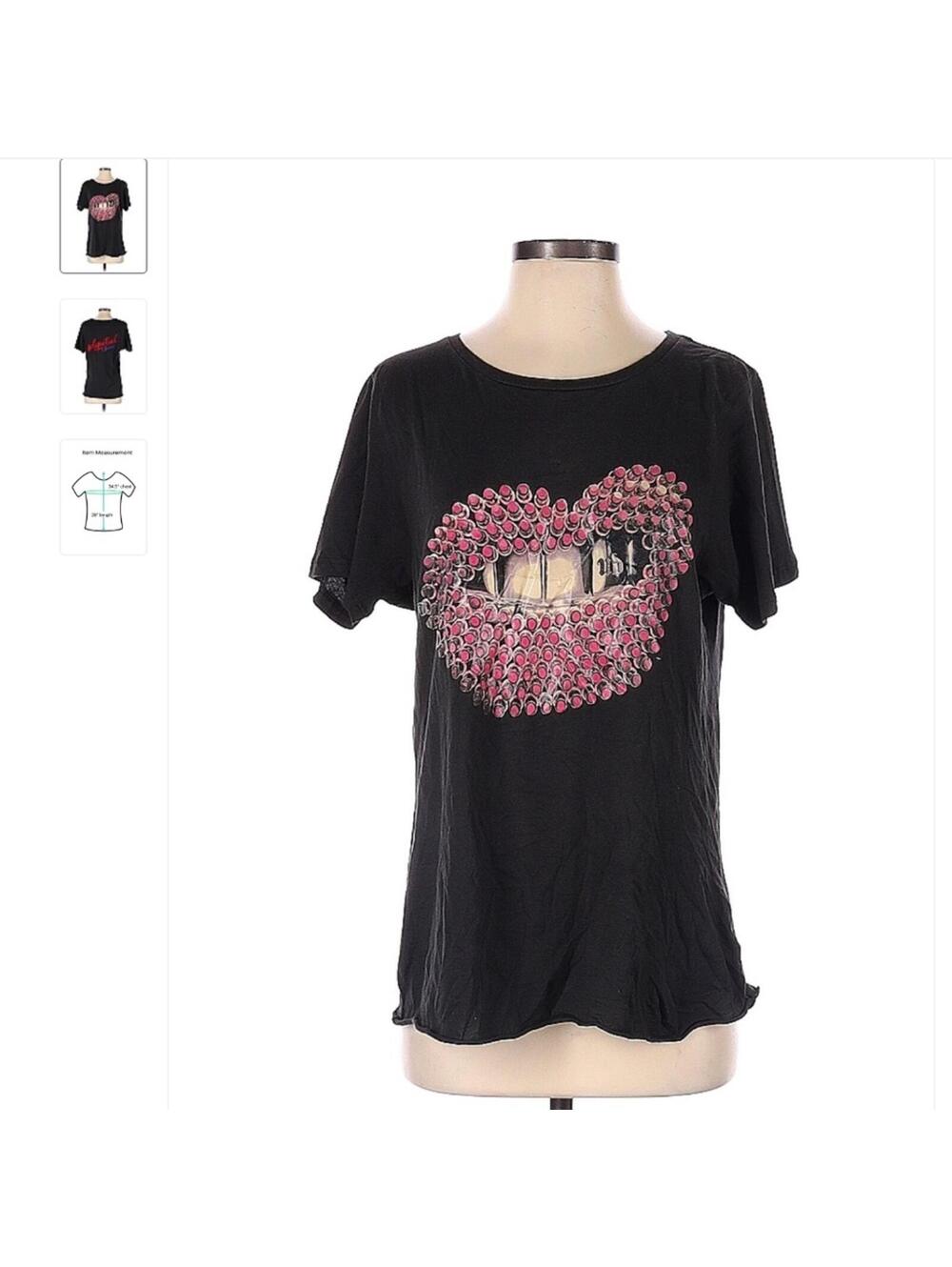 RARE Urban Decay Vice Lipstick T-Shirt - Sz Small